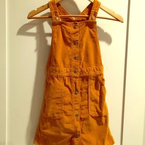 Old Navy mustard corduroy jumper